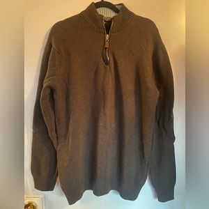 Fusaro men’s brown sweater size XL